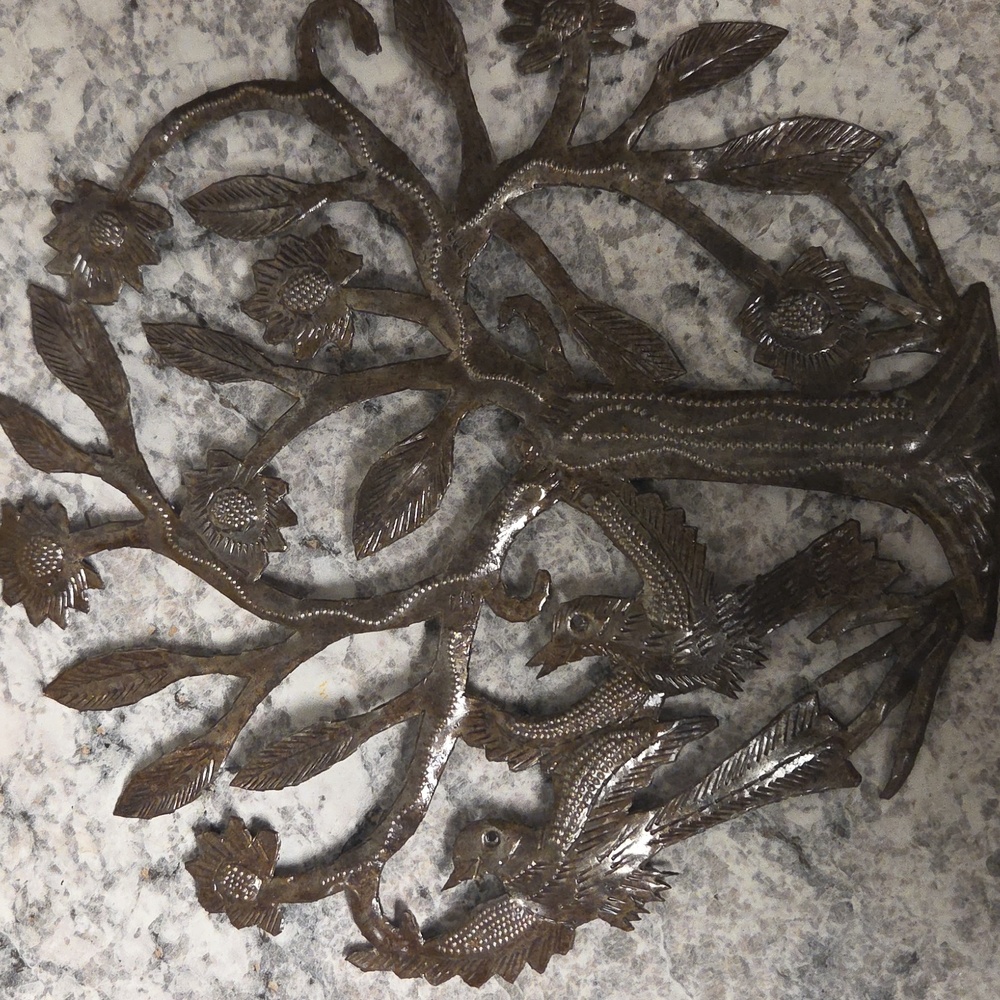 Handmade Tree of Life Metal Wall Art